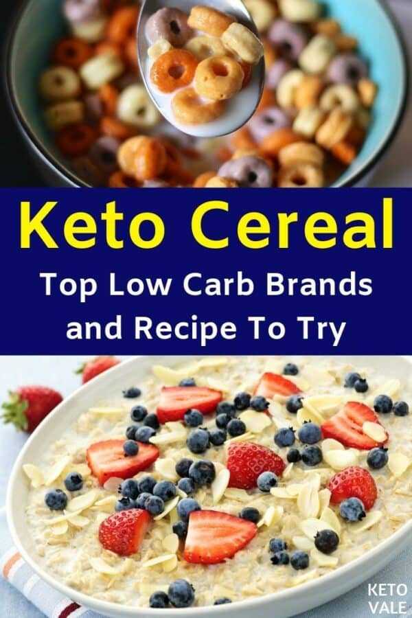 Keto Cereal Brands and Recipe To Try KetoVale