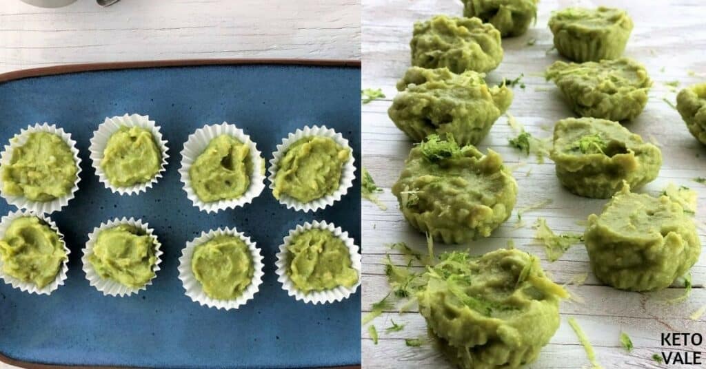 avocado lemon fat bombs