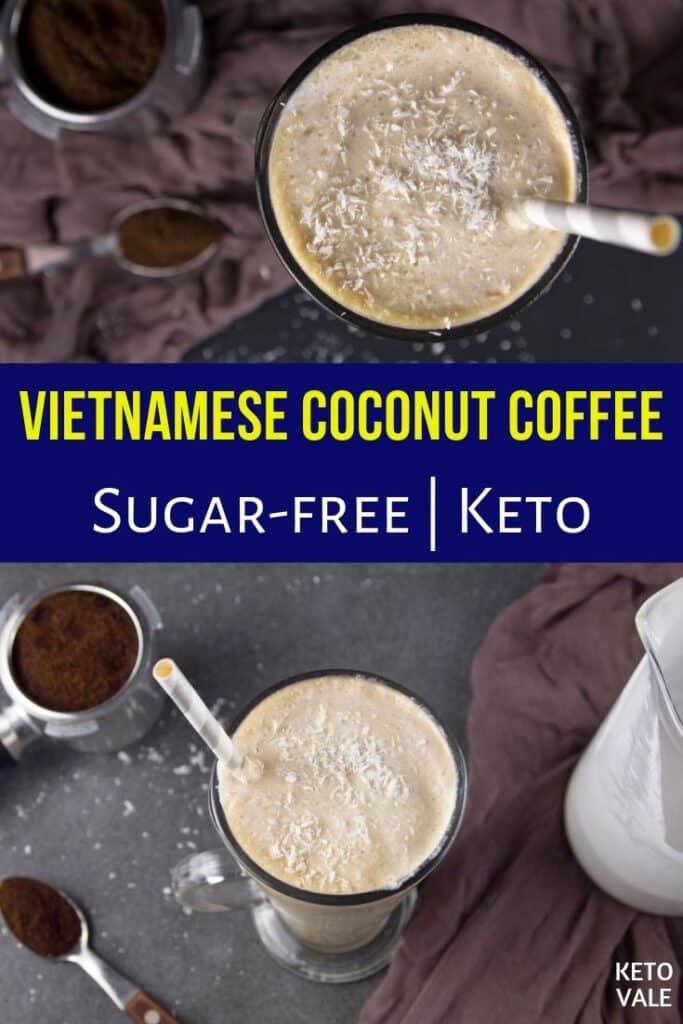 keto Vietnamese Iced coffee 