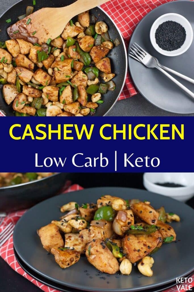 low carb cashew chicken