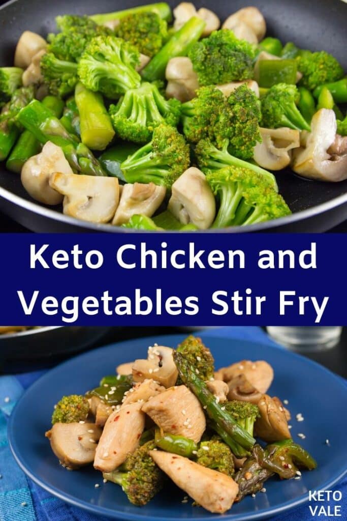 low carb chicken vegetables stir fry