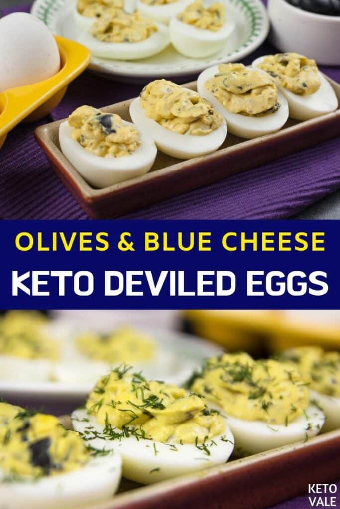 low carb olives blue cheese eggs