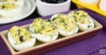 olives and blue cheese eggs