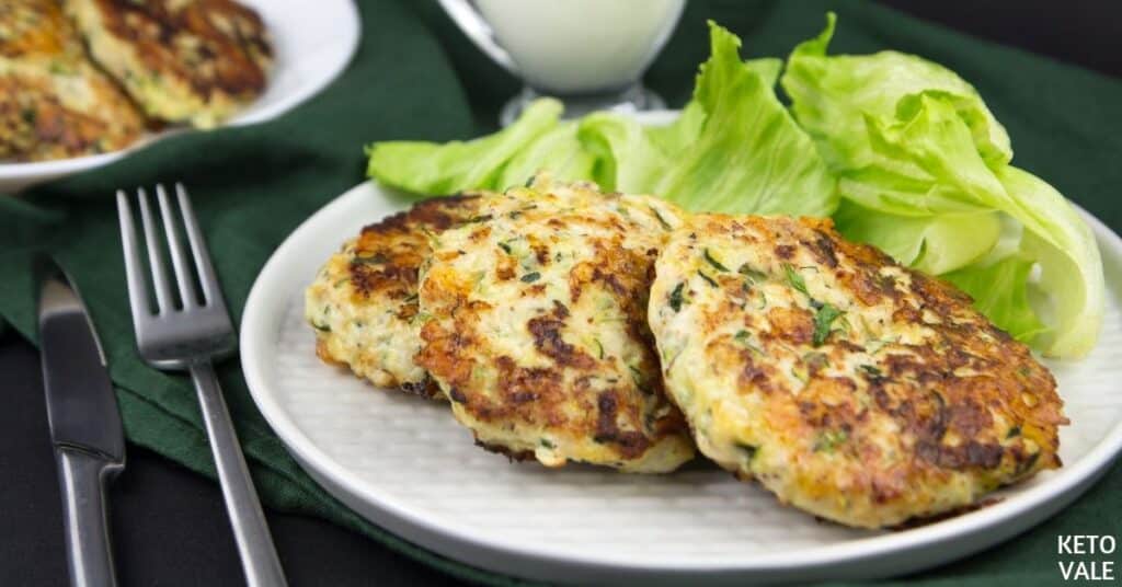 chicken zucchini fritters