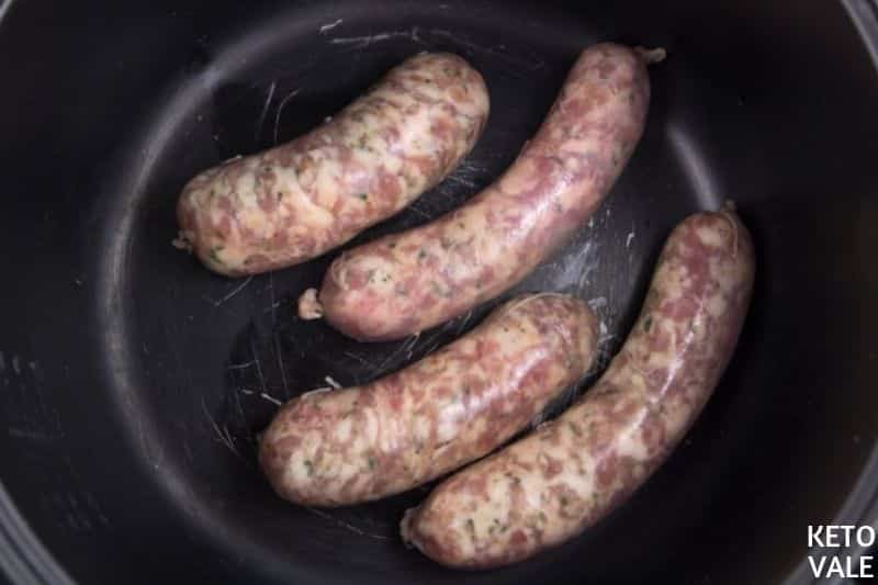 keto italian sausage