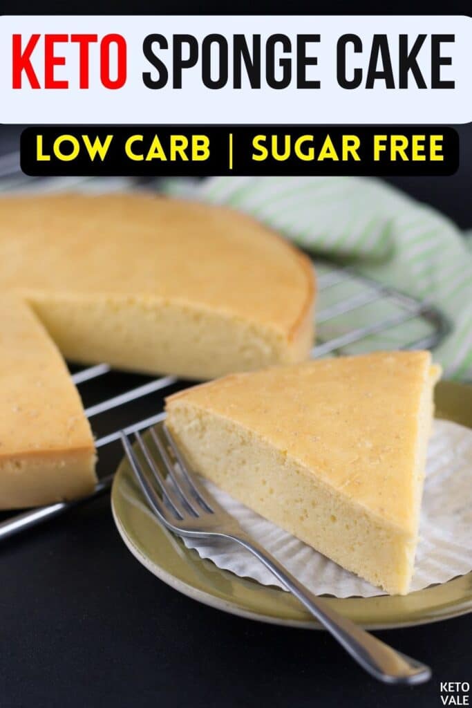 keto sponge cake