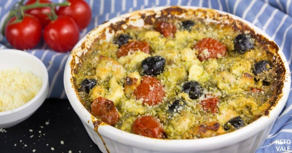 mediterranean pesto chicken casserole