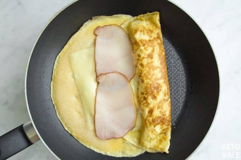 Keto Ham And Cheese Omelette Roll Ketovale