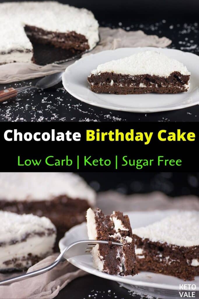 keto chocolate birthday cake