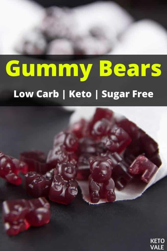 low carb gummy bears