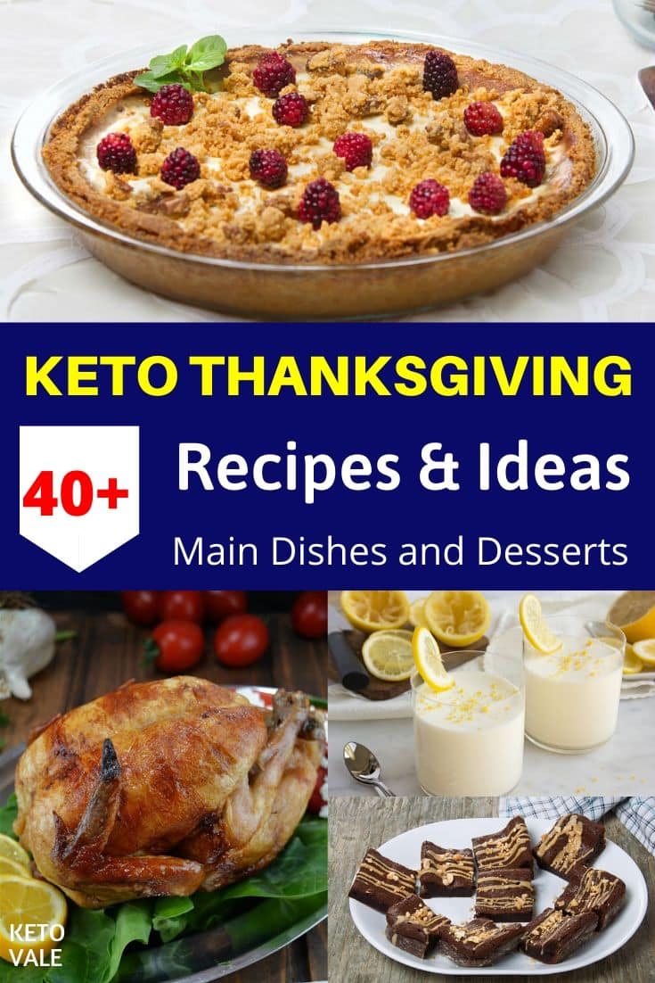 43 Best Low Carb Keto Recipes for Thanksgiving Meals | KetoVale