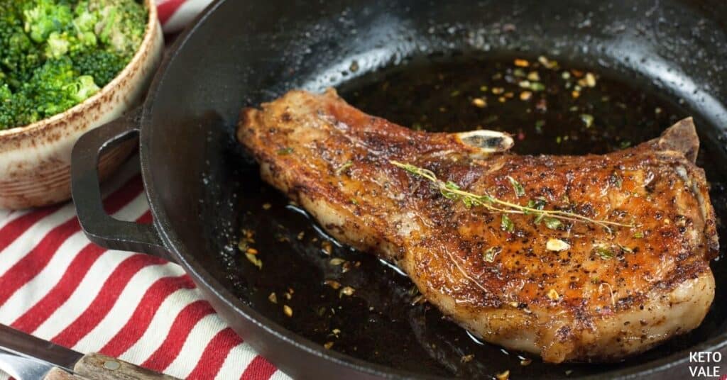 pan fried pork chop