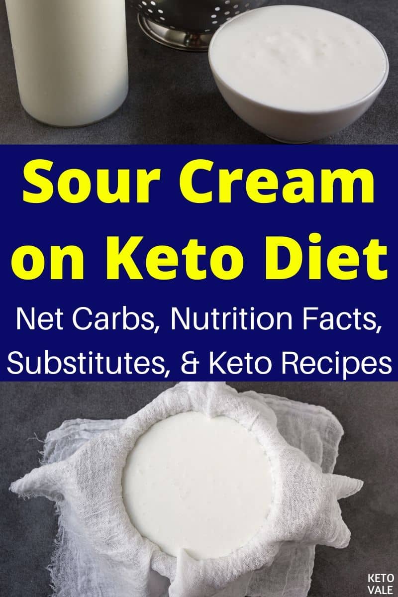 Sour Cream Carbs, Nutrition, Substitutes, and Keto Recipes KetoVale