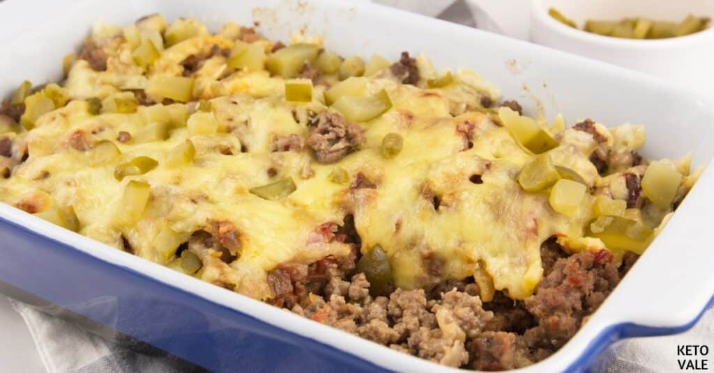 Bacon Cheeseburger Casserole