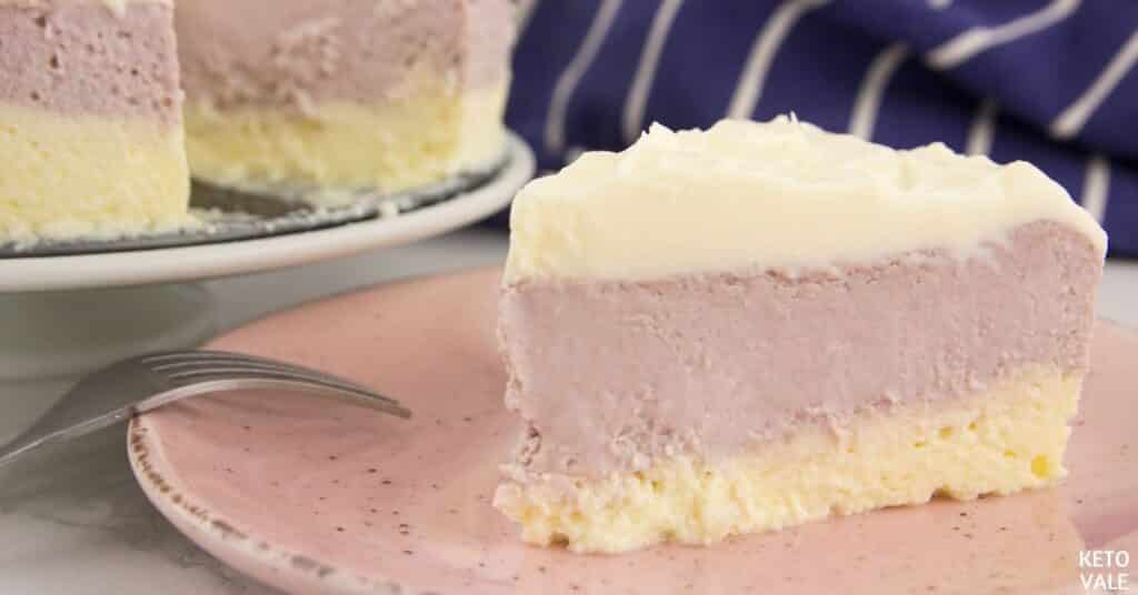 collagen blackberry cheesecake