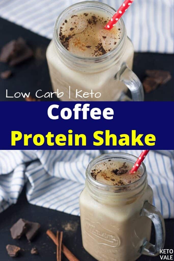 keto coffee protein shake