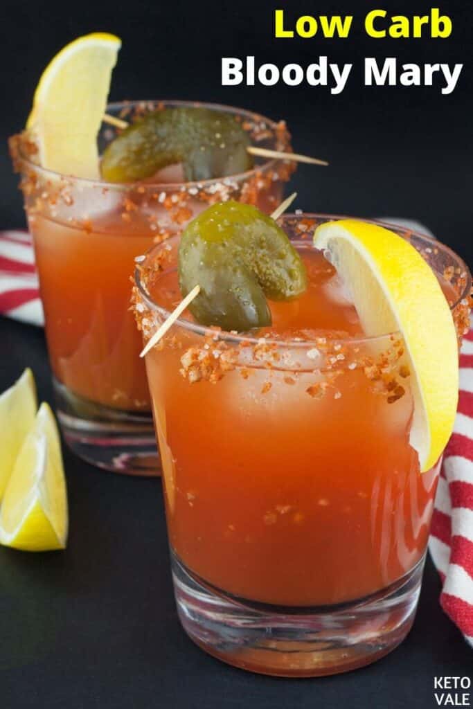 low carb bloody mary