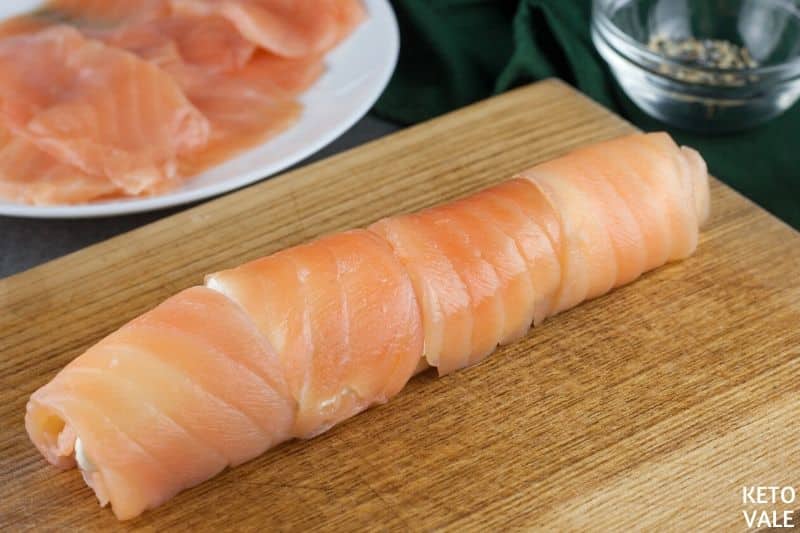 roll salmon