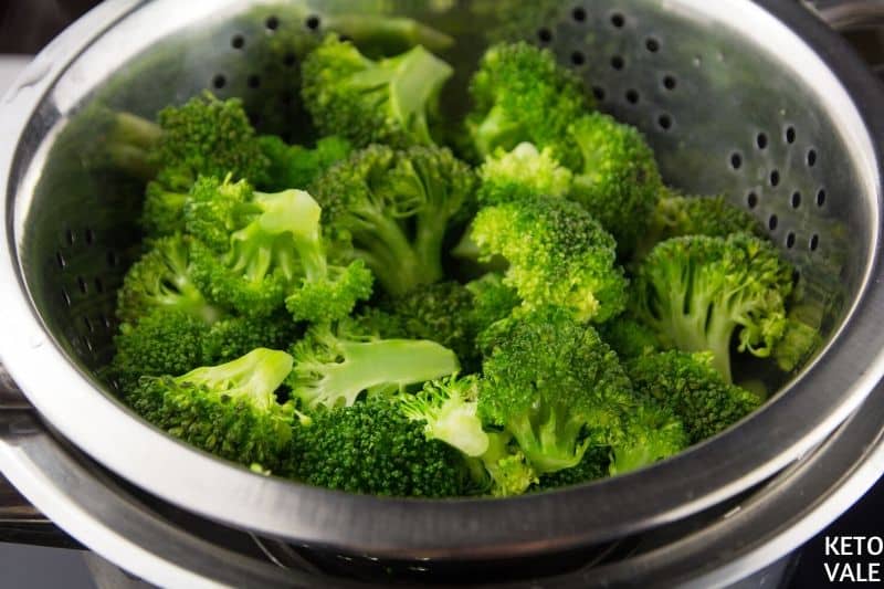 steam broccoli florets