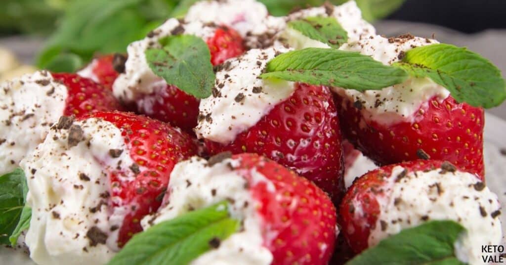 cream cheese stuffed strawberries