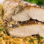 herb chicken cauliflower rice