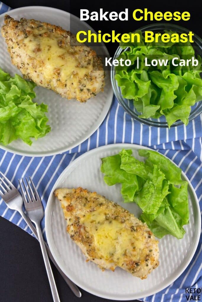 low carb baked cheese chicken breast