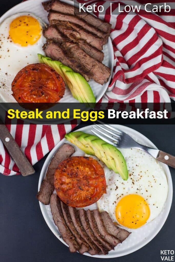 low carb steak and eggs