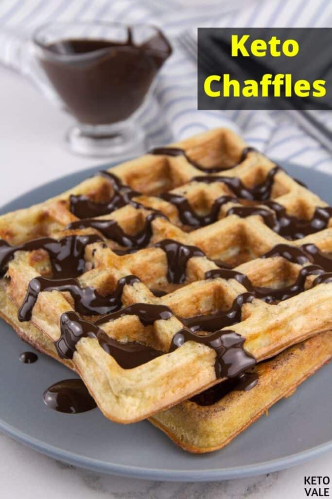 Keto Chaffles: Low Carb Waffles Recipe Only 1 Net Carb | KetoVale