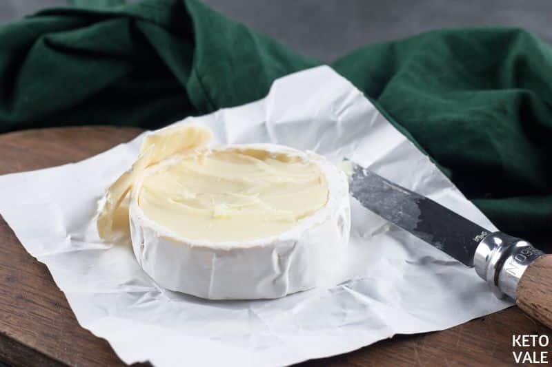 open camembert wheel