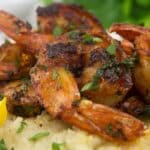 shrimp cauliflower grits