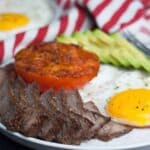 steak and eggs breakfast