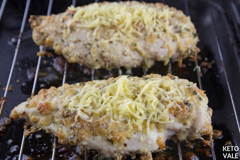 Keto Baked Cheddar Garlic Chicken Breast | KetoVale