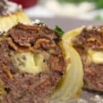 beef stuffed onion
