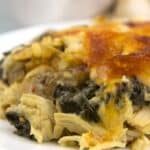 chicken spinach mushroom casserole