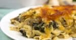 Keto Chicken Spinach Mushroom Casserole Low Carb Recipe | KetoVale