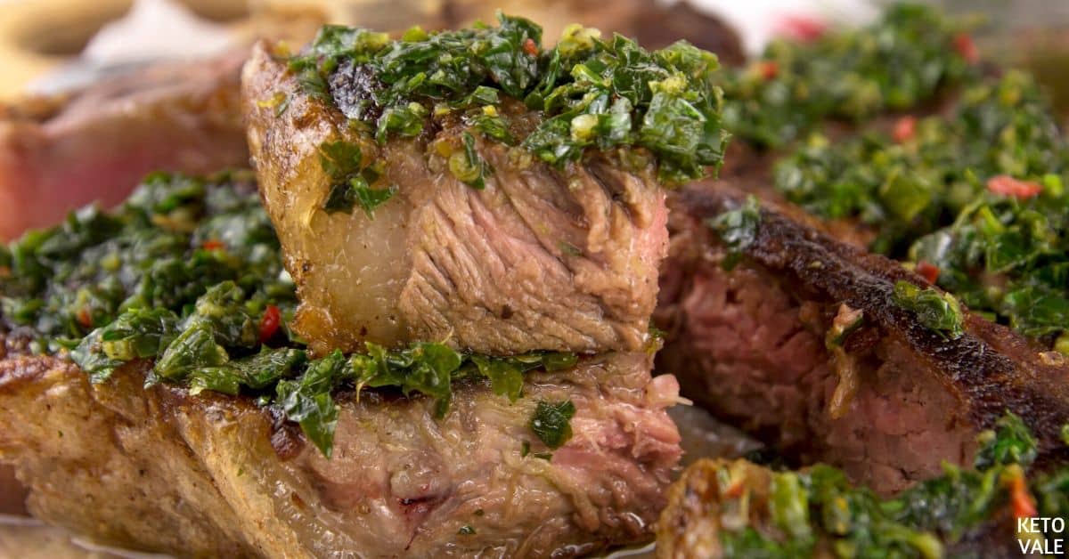 Easy Chimichurri Steak Low Carb Ketofriendly Video Recipe KetoVale