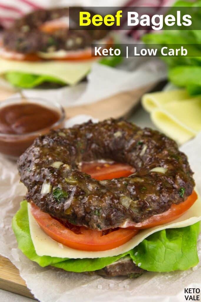 low carb beef bagels