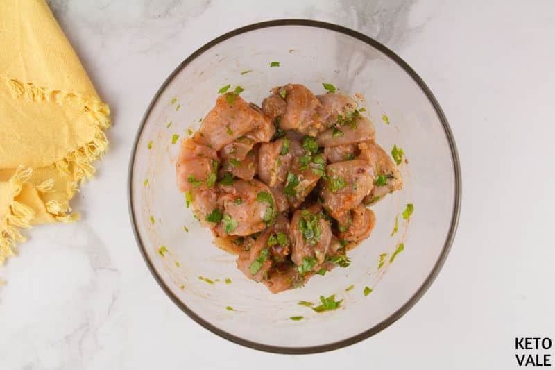 mix chicken coat spices