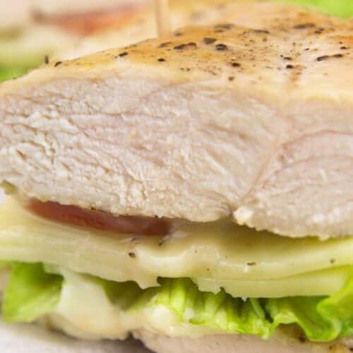 Keto No Bread Chicken Sandwich Low Carb Recipe KetoVale