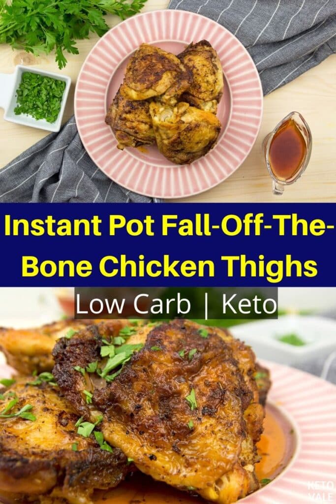 keto instant pot fall off the bone chicken