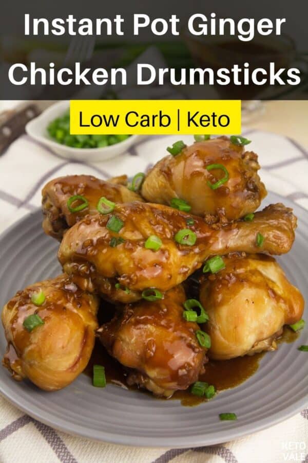 Keto Instant Pot Chicken Drumsticks | KetoVale