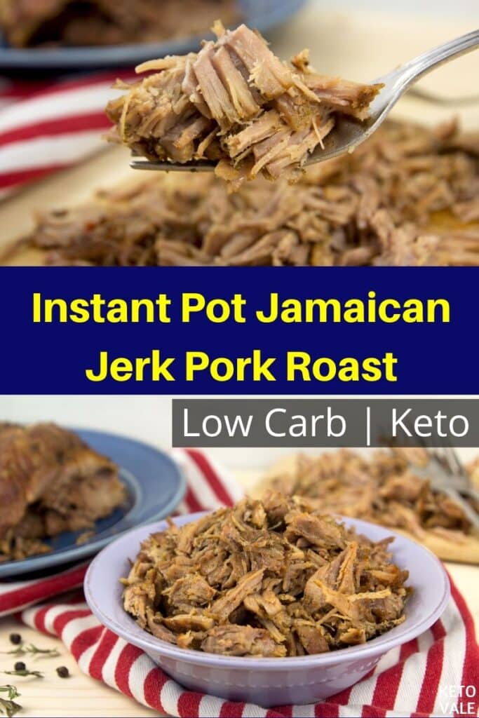 low carb instant pot jerk pork roast