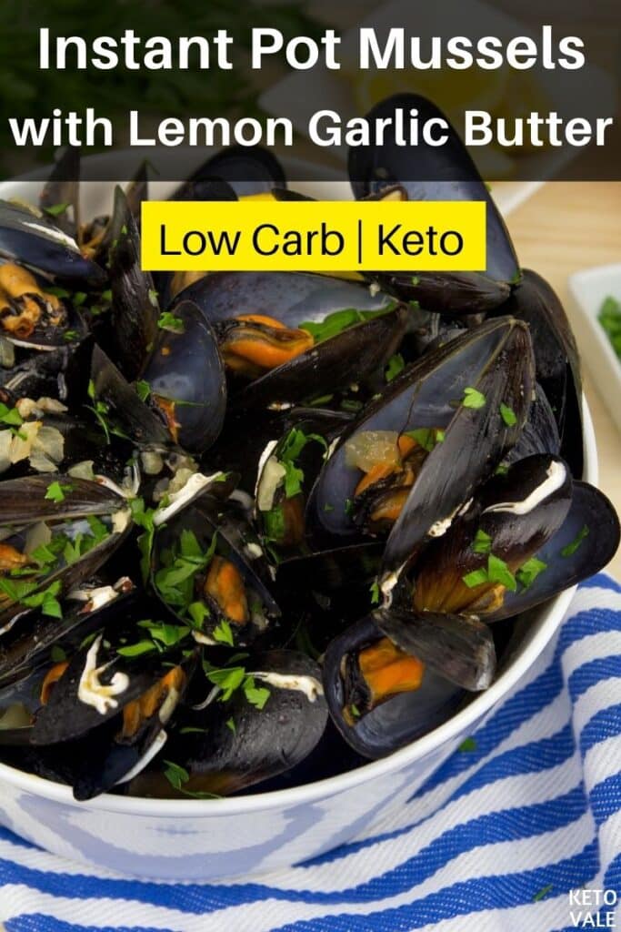 low carb instant pot mussels