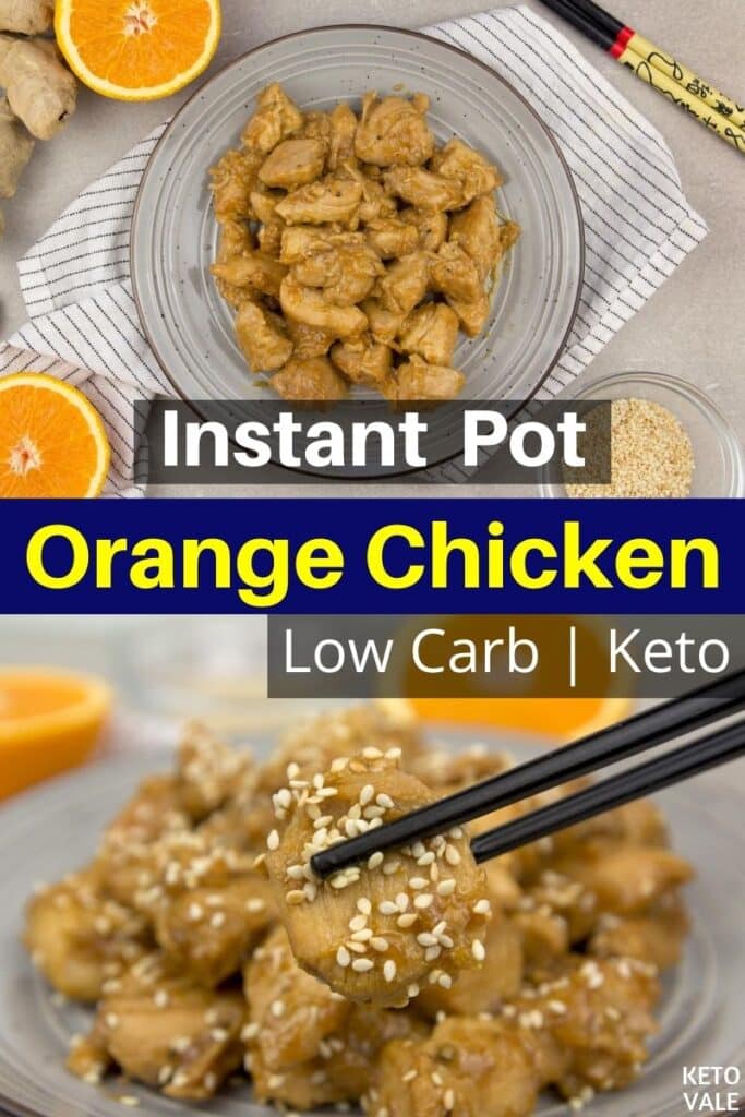 keto instant pot orange chicken