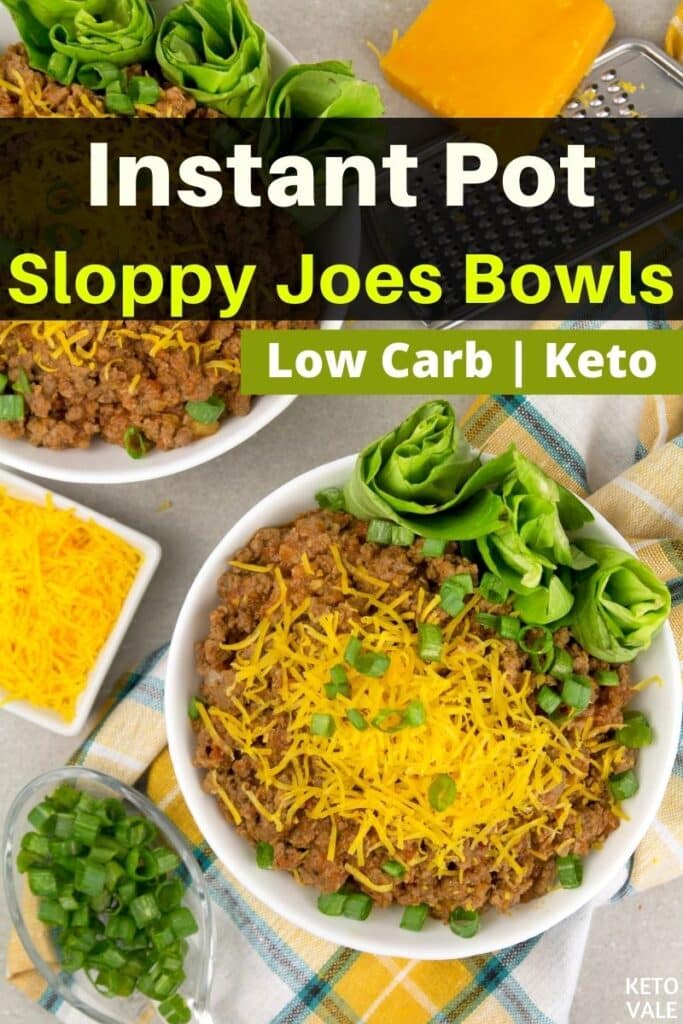 keto instant pot sloppy joes