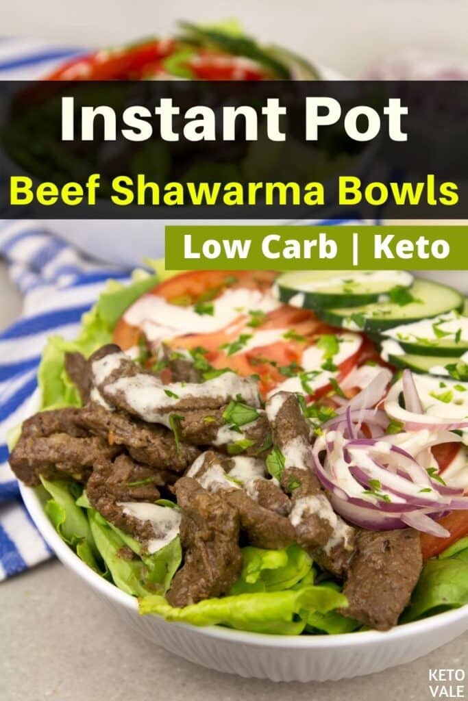 low carb instant pot beef shawarma