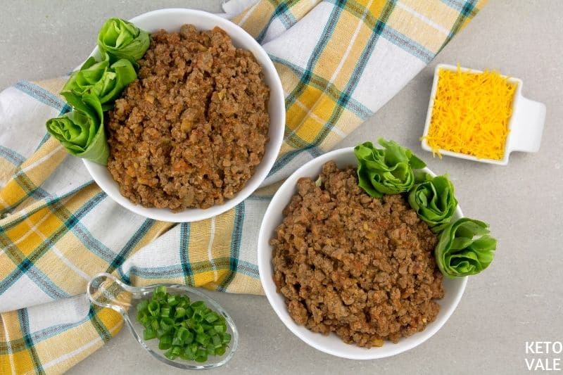 sloppy joes bowls recipe