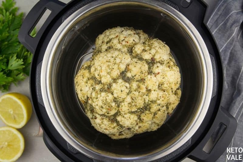 cook cauliflower in instant pot