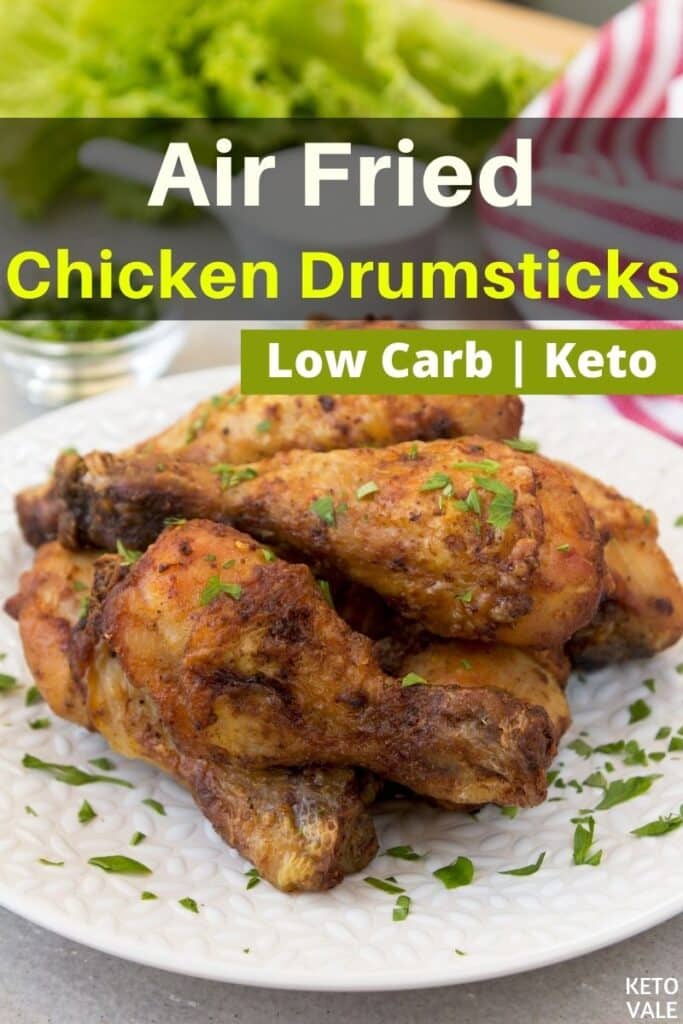 keto air fried chicken drumsticks