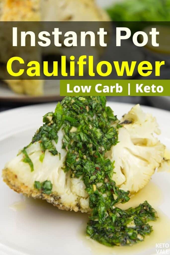 keto instant pot cauliflower